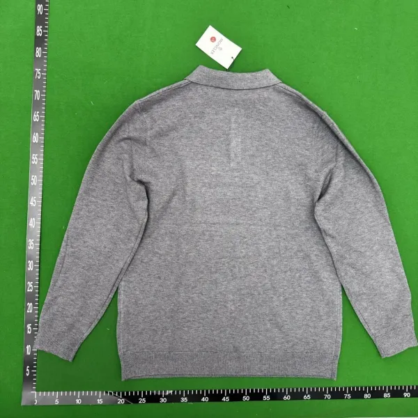 Moncler Logo Embroidered Crewneck Sweater White - 9
