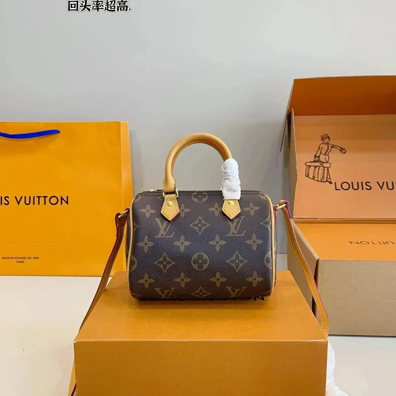 Louis Vuitton Keepall 45 Monogram Canvas Brown Travel Duffle Bag - 27