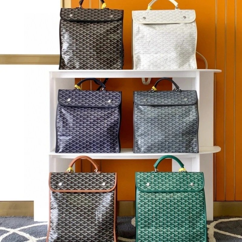Goyard Handbags Goyardine patterned tote bag image 11