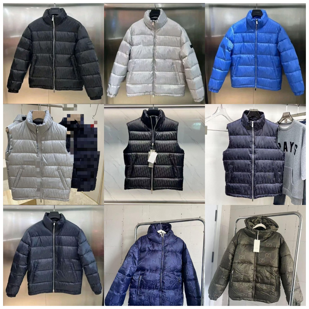 Gucci GG Supreme Puffer Jacket