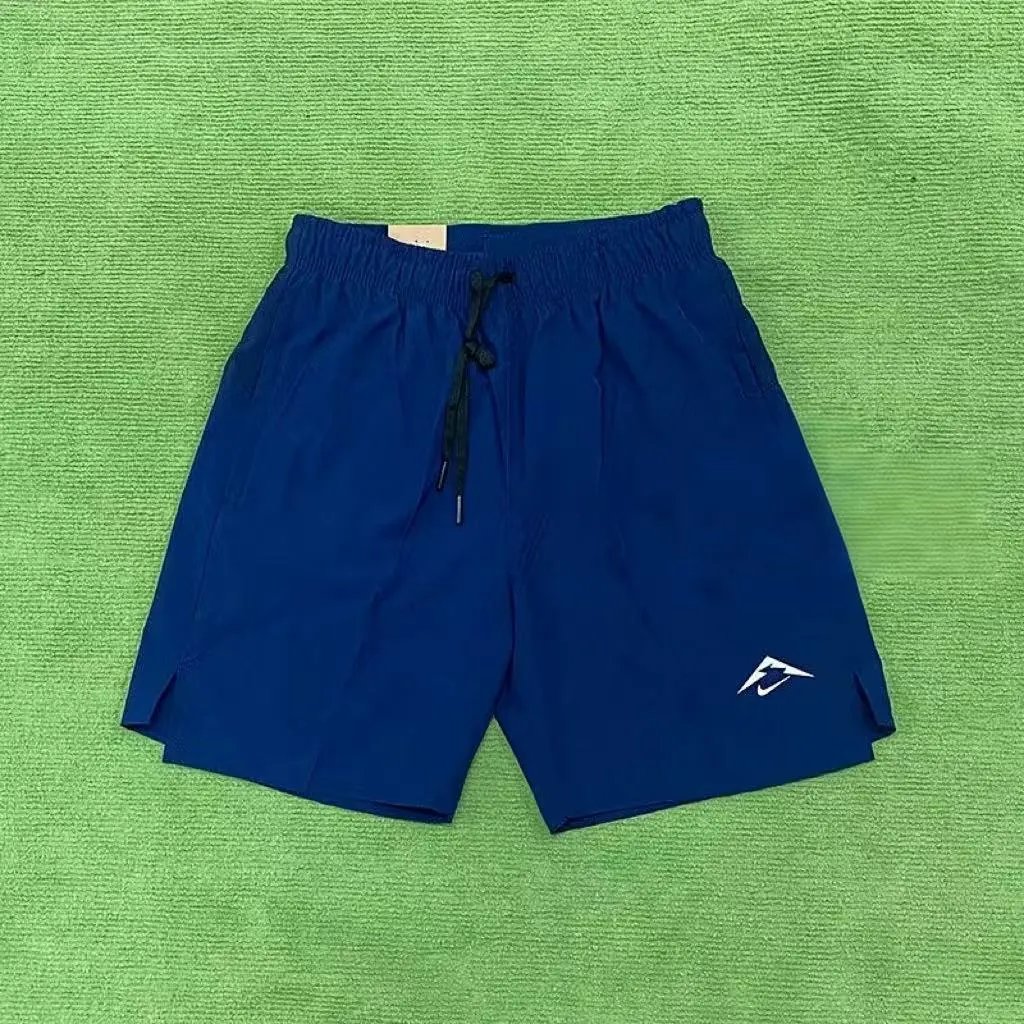 Blue sports shorts