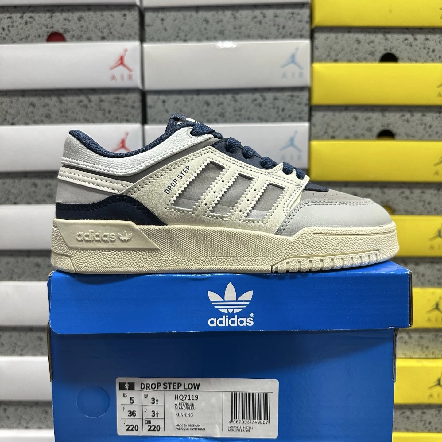 Adidas Multiple Drop Step models shown image 1