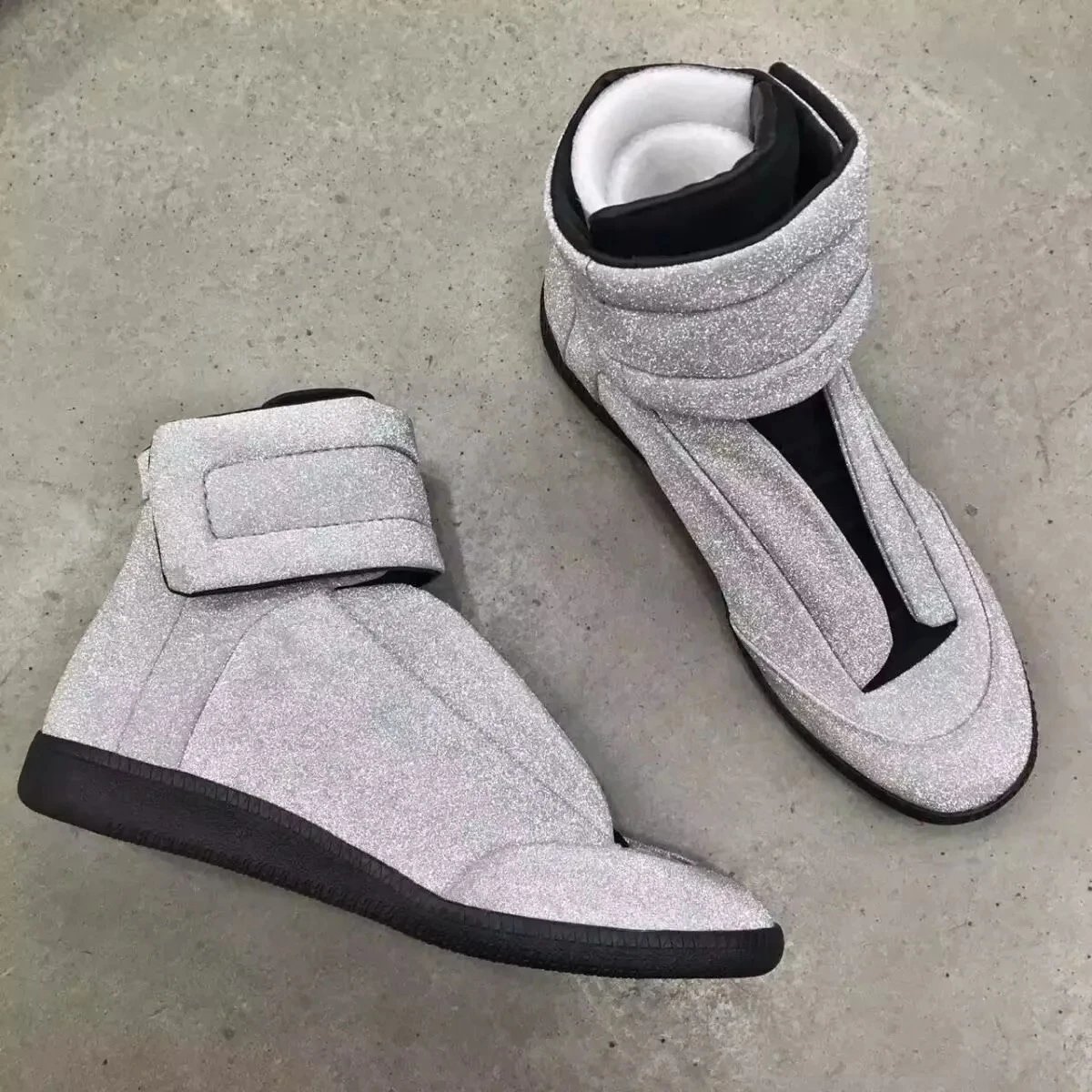 Unbranded Sneakers High-top hook-and-loop strap — 9