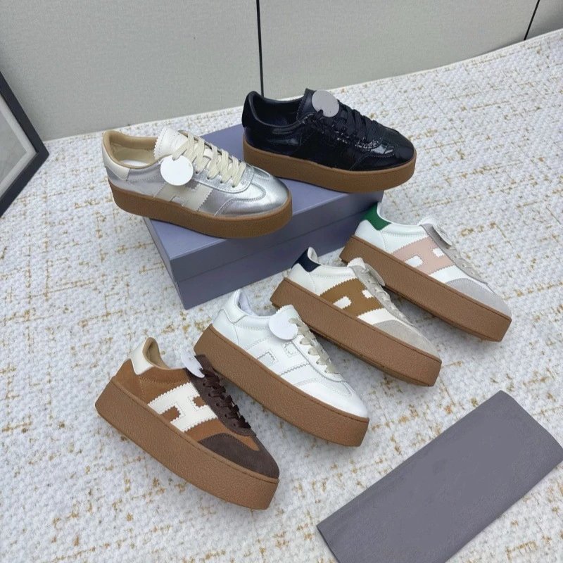 Hogan Sneakers Low-Top Platform with H Side Logo image 2