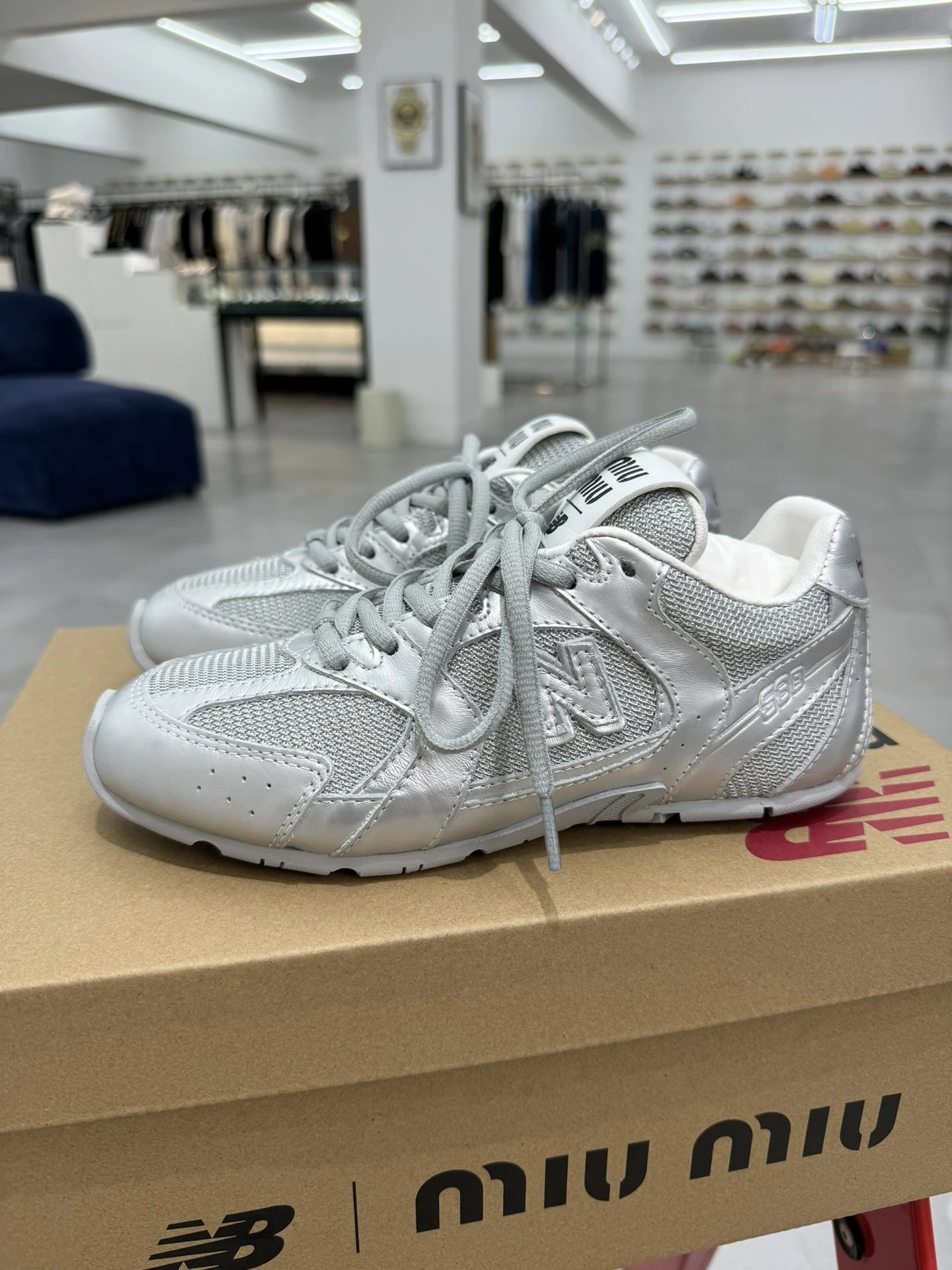 New Balance Sneakers 530 Miu collaboration image 3