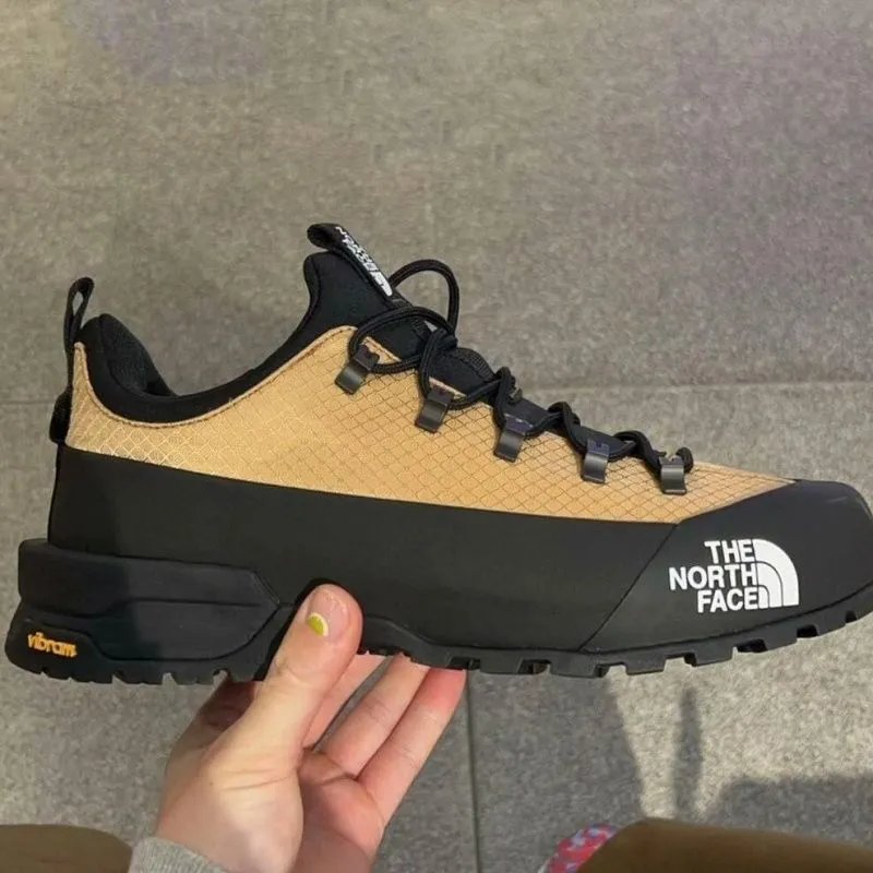 The North Face Sneakers Low-Top Trail Hiking Shoes — Yellow