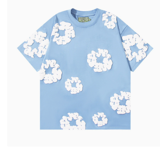 light blue clothes