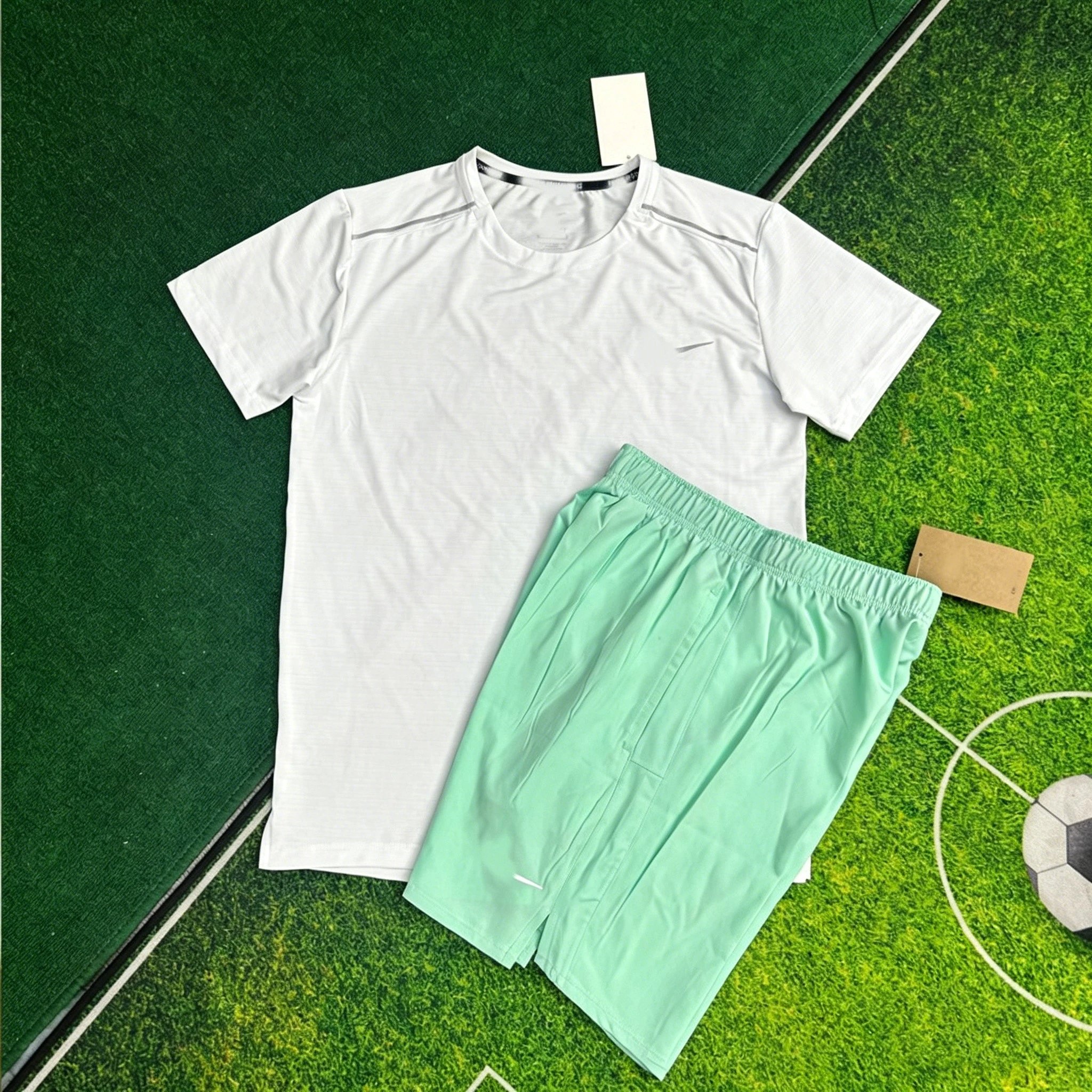 Mercury Stripe White + 218 Green
