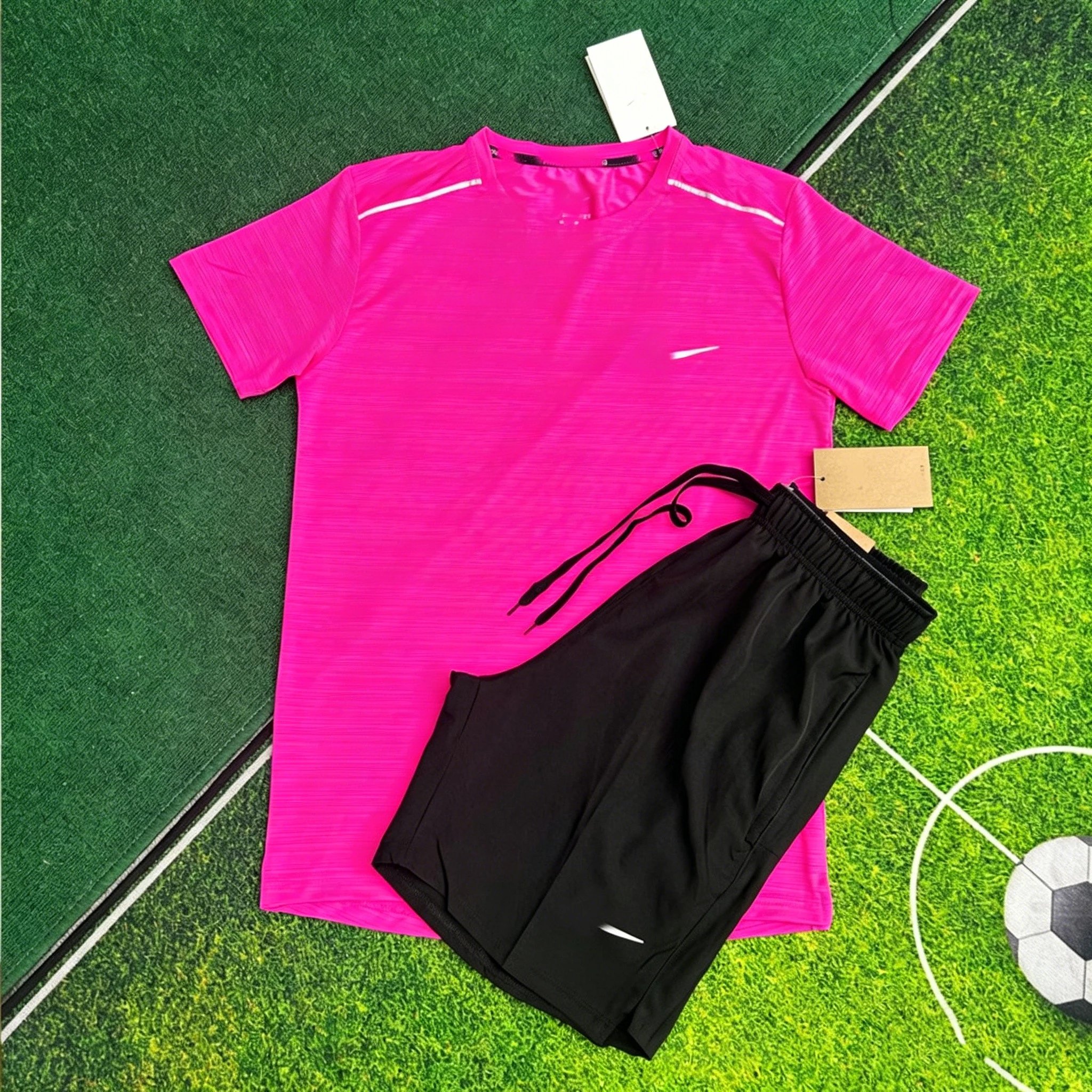 Mercury Stripe Rose Red + 218 Black