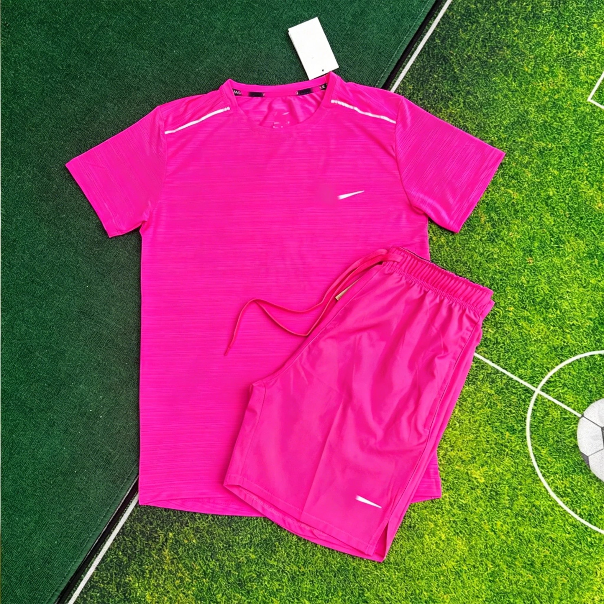 Mercury Stripe Rose Red + 218 Rose Red