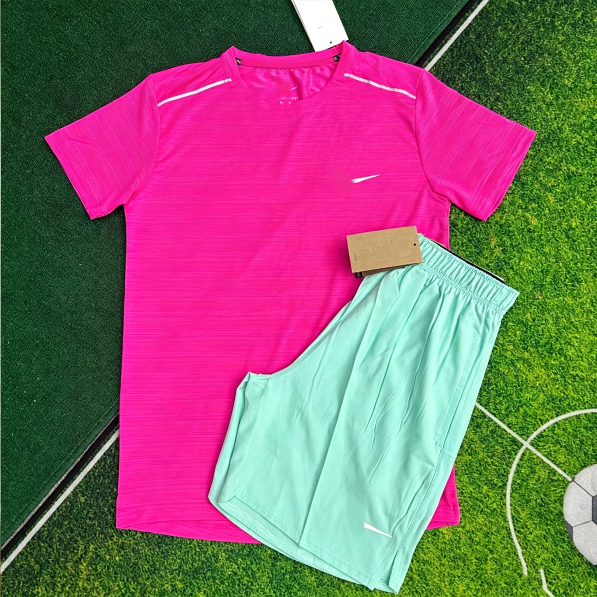 Mercury Stripe Rose Red + 218 Green