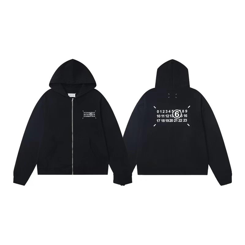 M- Fashion Zip Hoodie - S(1) - oscar