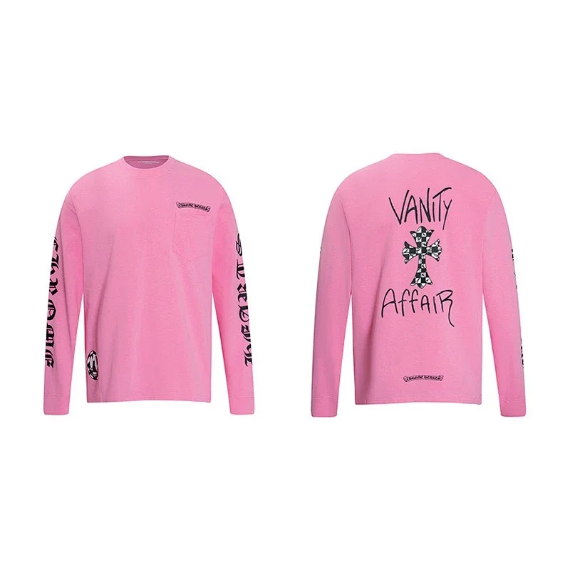 Chrome Hearts × Matty Boy Vanity Affair Pink Long Sleeve Tee - rep longsleeve