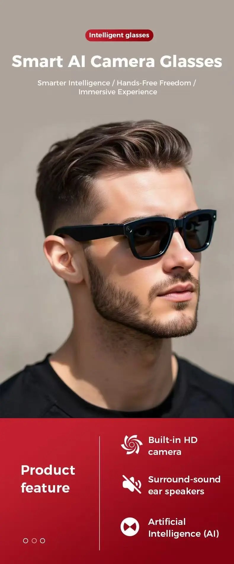 M-Smart AI Glasses-S-FY0184