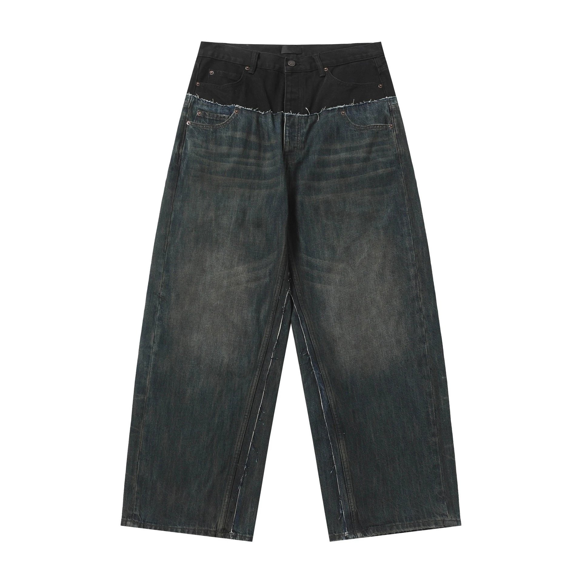 B-Fashion Splicing Jeans - Best
