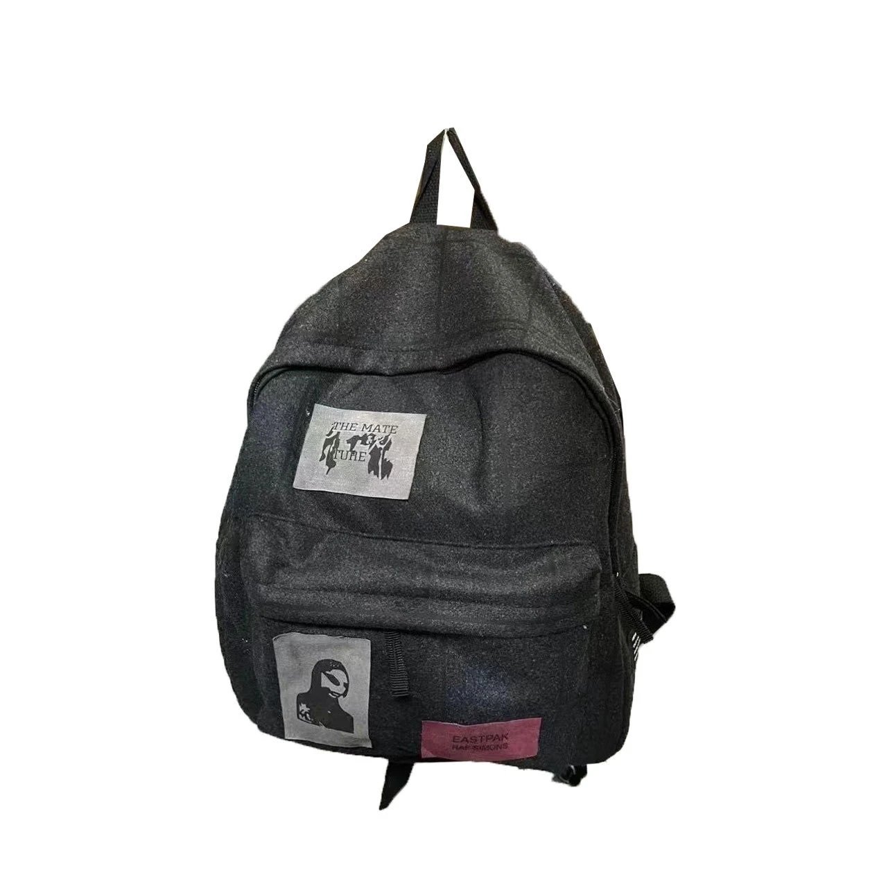 R Wool Patch Backpack
