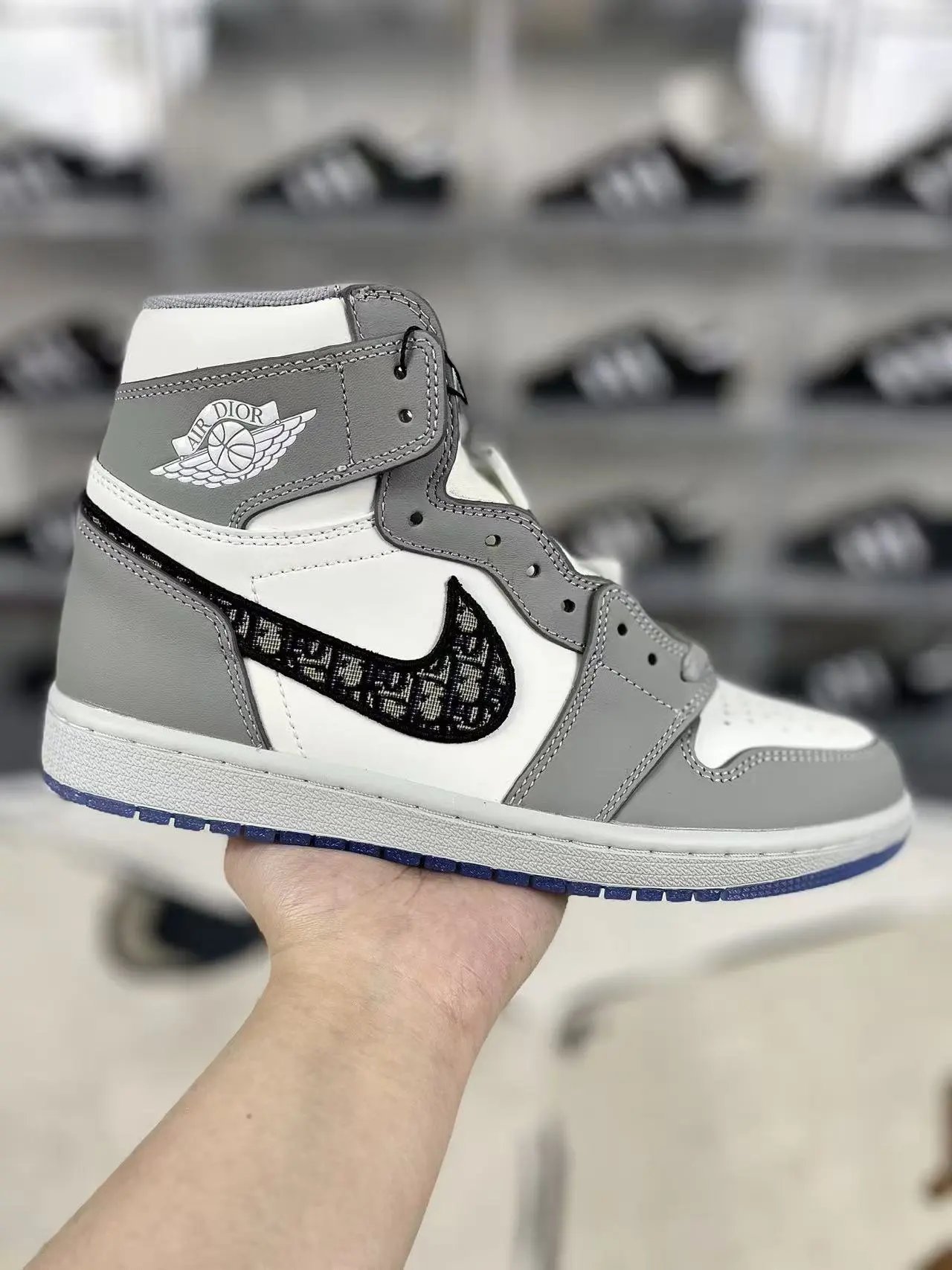 D-high top fashion co branded board shoes 1:1=bymuse