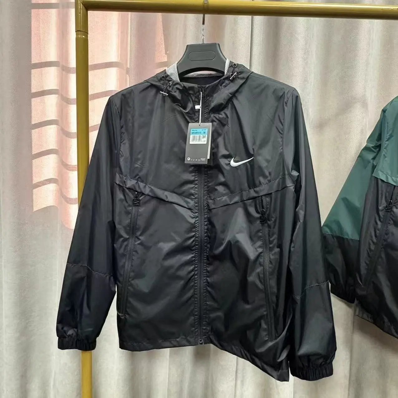 Nike Down Jackets Hooded quilted zip-up puffer jacket — 12