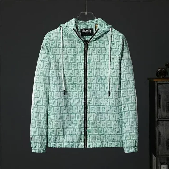 Louis Vuitton Jackets Hooded Zip-Up Monogram Jacket product detail image 9