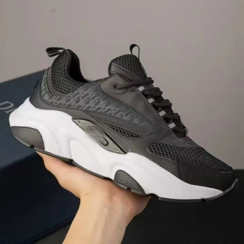 Unbranded Sneakers Chunky Mesh Lace-Up — 34