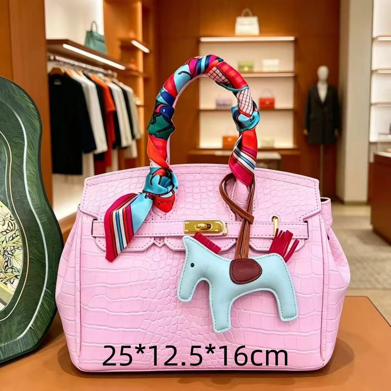 Louis Vuitton Crossbody Bags Monogram bag with chain strap — 35