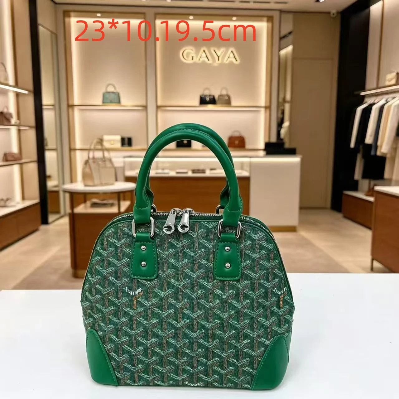 Goyard Travel Bags Chevron monogram duffel bag — 37