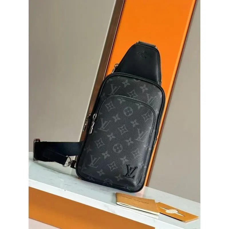 Louis Vuitton Crossbody Bags W2C-152 Monogram Bag with Detachable Pouch — 32