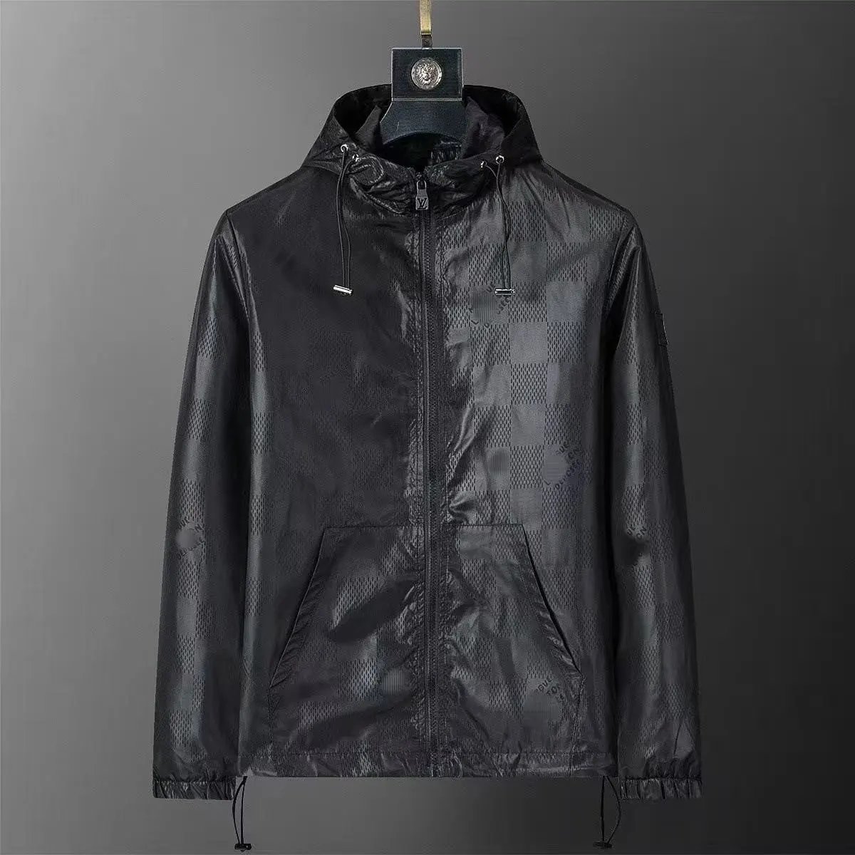 Louis Vuitton Jackets Hooded Zip-Up Monogram Jacket image 3