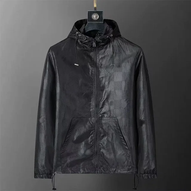 Louis Vuitton Jackets Hooded Zip-Up Monogram Jacket product detail image 3