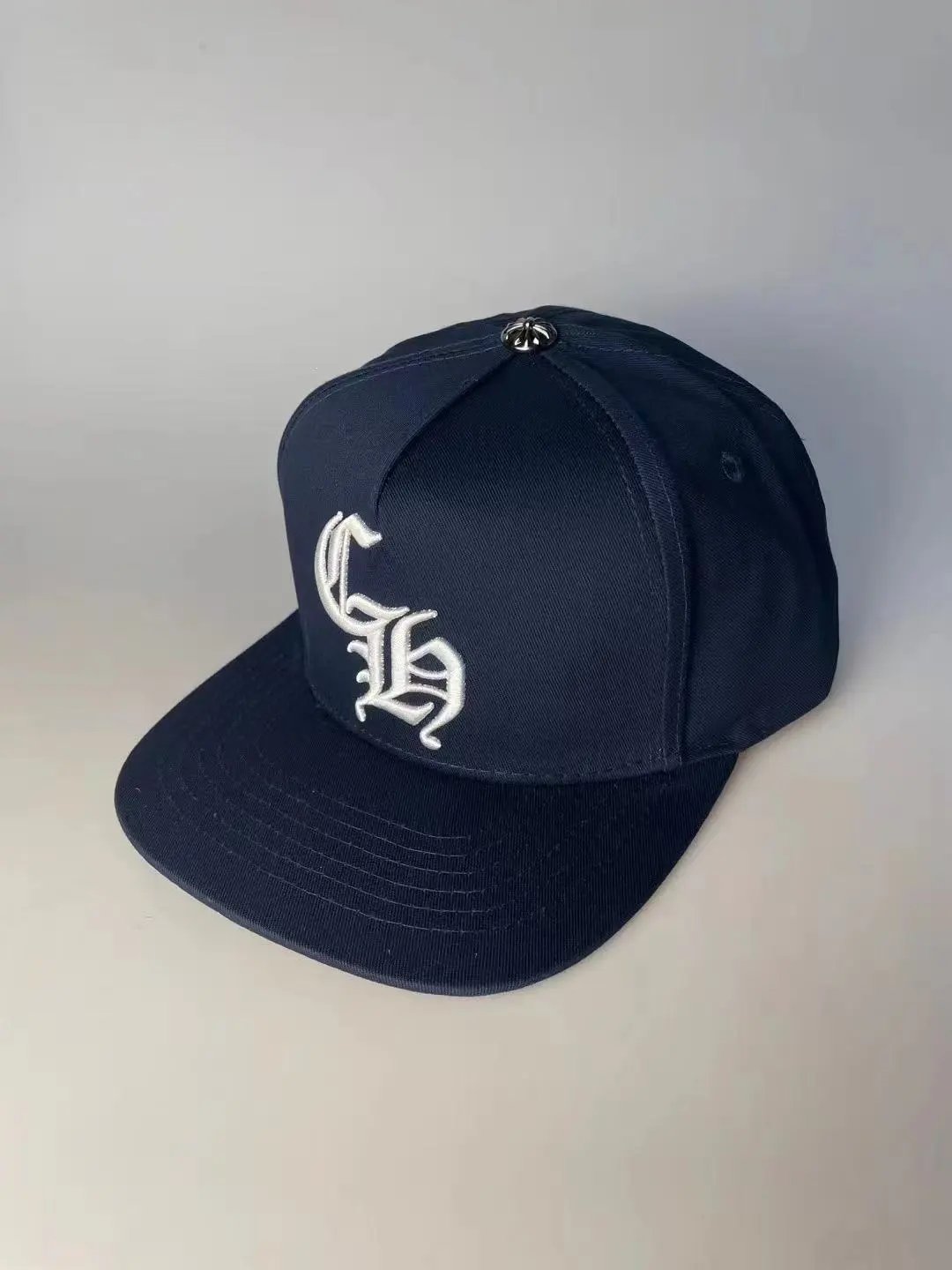 Chrome Hearts Hats Embroidered Logo Patch Mesh Trucker Cap — 18