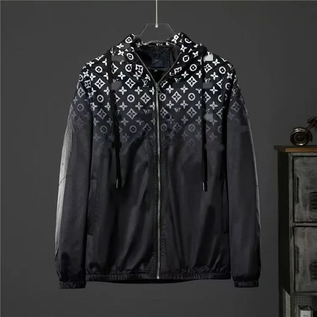 Louis Vuitton Jackets Hooded Zip-Up Monogram Jacket product detail image 10