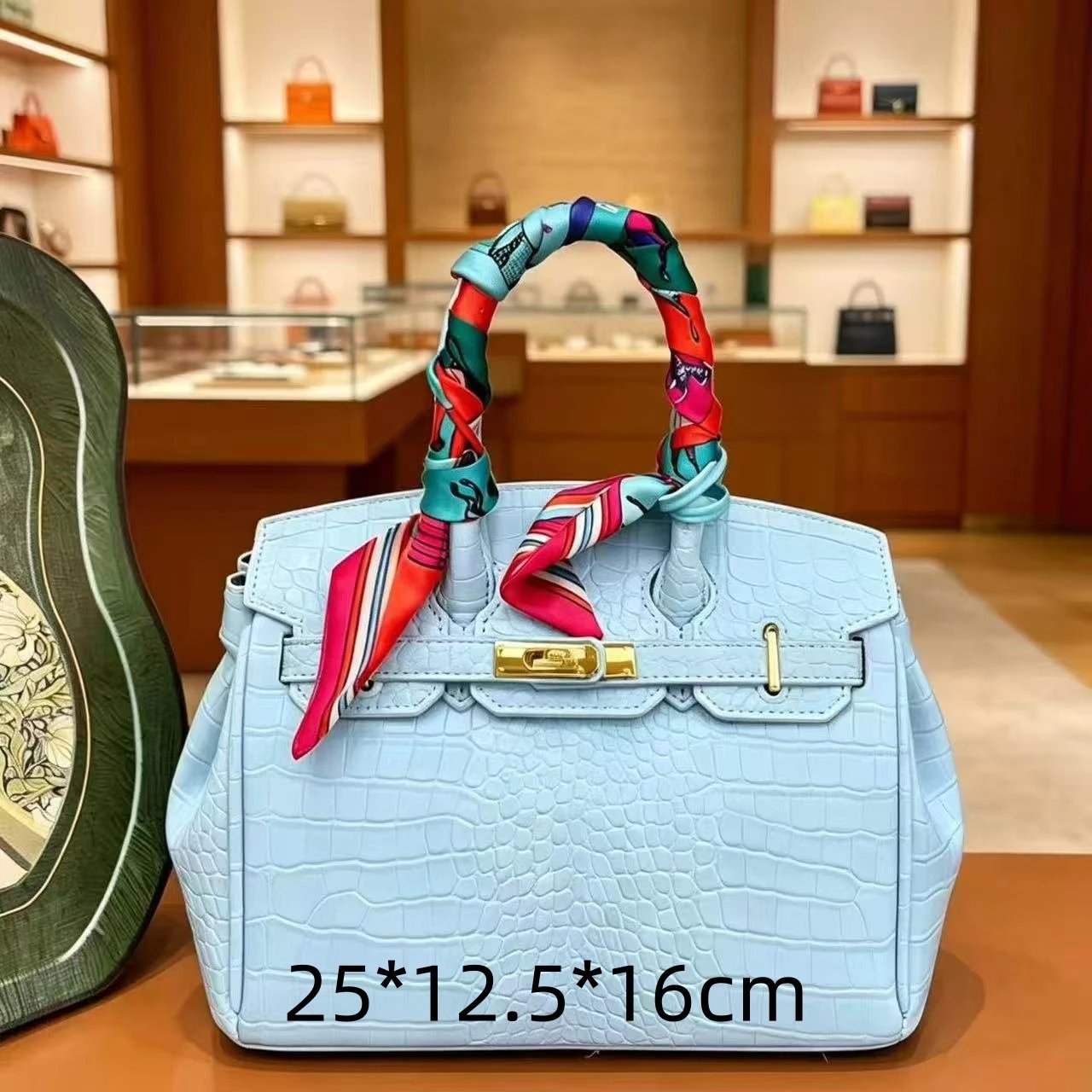 Louis Vuitton Crossbody Bags Monogram bag with chain strap — 33