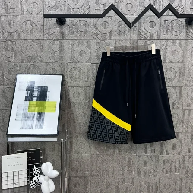 Fendi Shorts FF Jacquard Drawstring product detail image 11