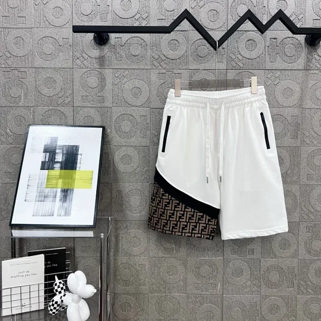 Fendi Shorts FF Jacquard Drawstring product detail image 16