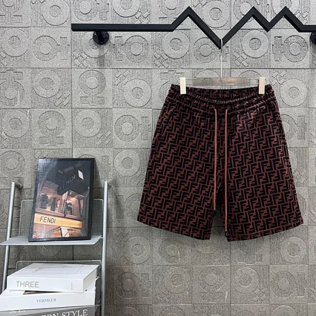 Fendi Shorts FF Jacquard Drawstring product detail image 12