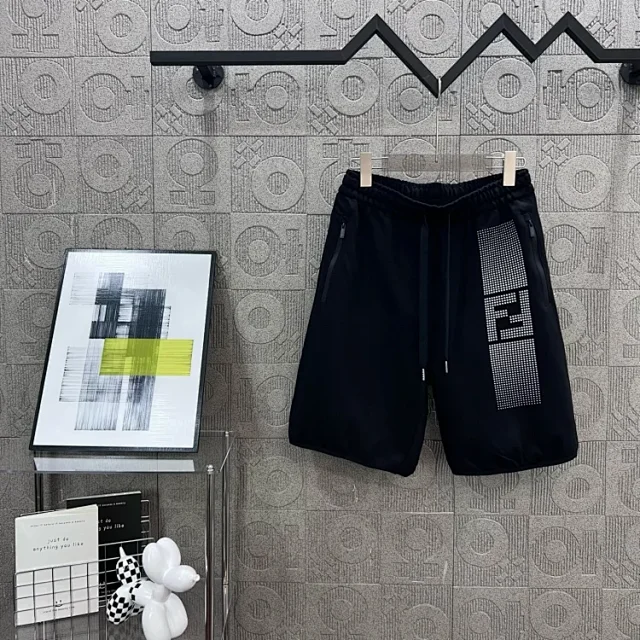 Fendi Shorts FF Jacquard Drawstring product detail image 13
