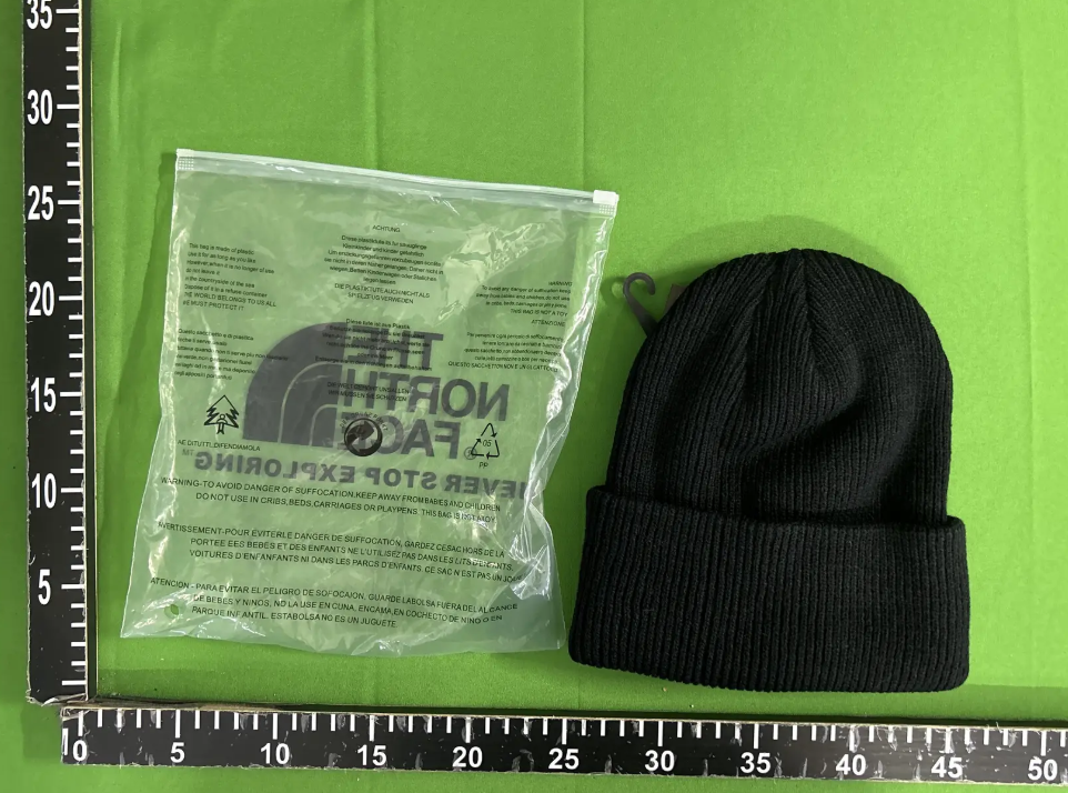 Buy one receive twoTNF秋冬新款针织帽男士毛线帽女款套头冷帽滑雪帽子 5