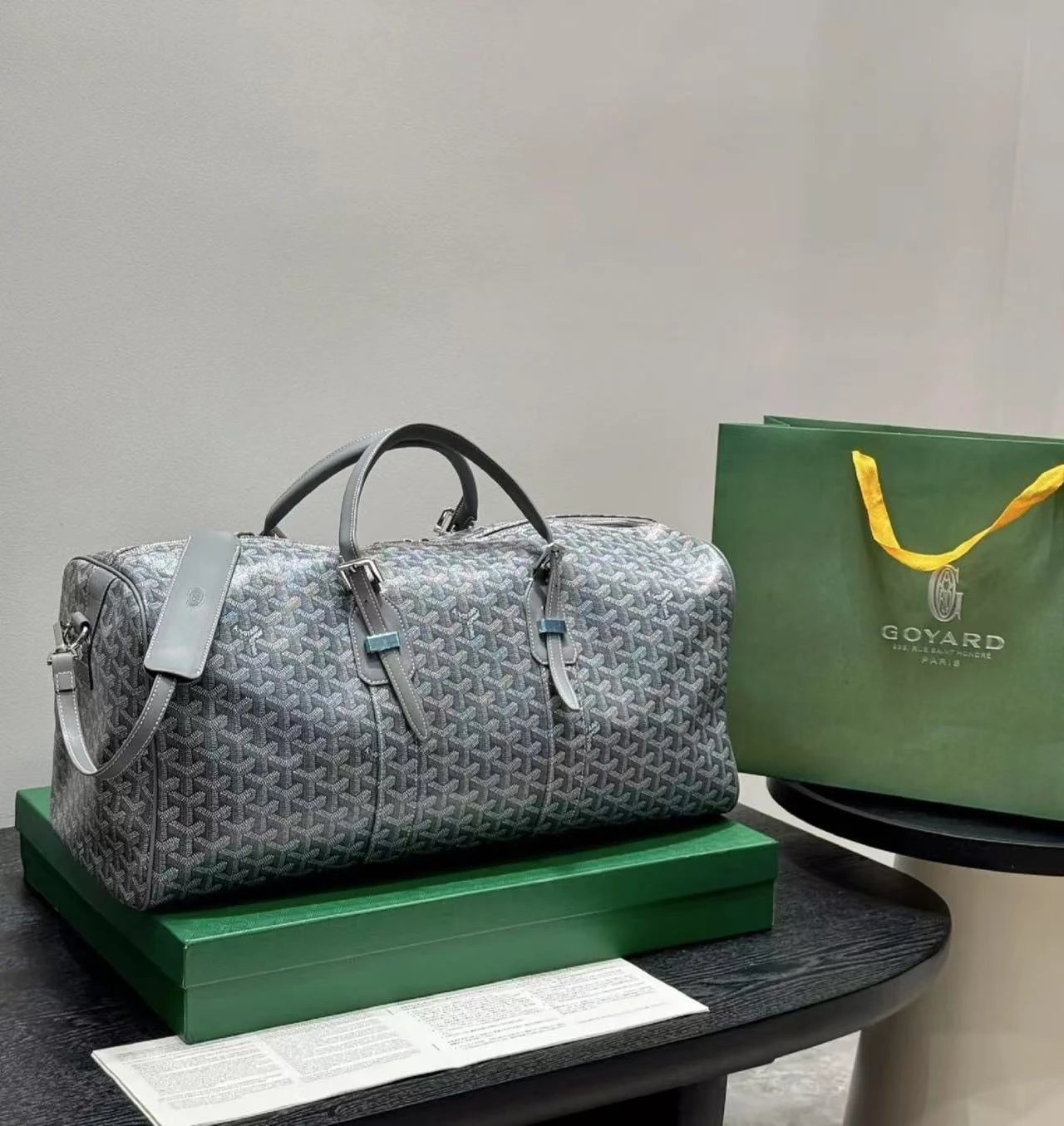 Goyard Travel Bags Monogram Canvas Duffel Bag image 3