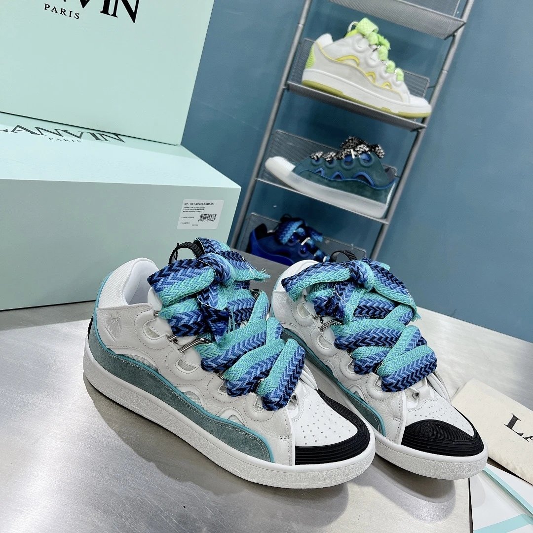 Lanvin-White and Blue
