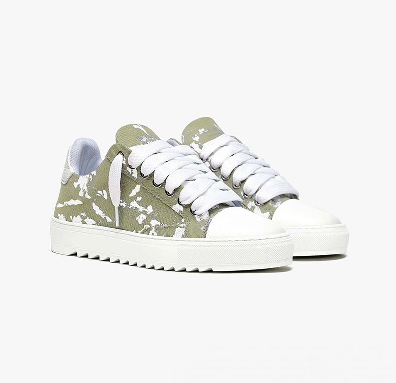 Military Green Print