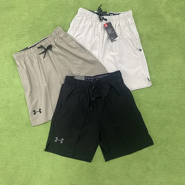 Under Armour Shorts Woven drawstring athletic with zip pockets product detail image 2