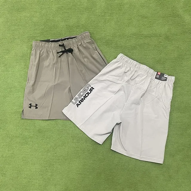 Under Armour Shorts Woven drawstring athletic with zip pockets product detail image 5