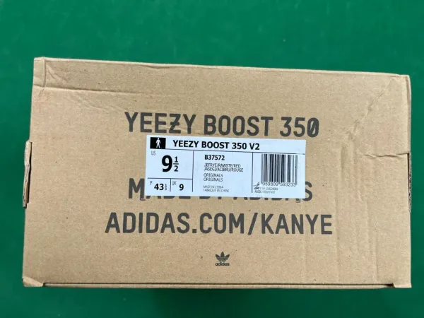 Adidas Yeezy Boost 350 V2 White Sneakers - 5