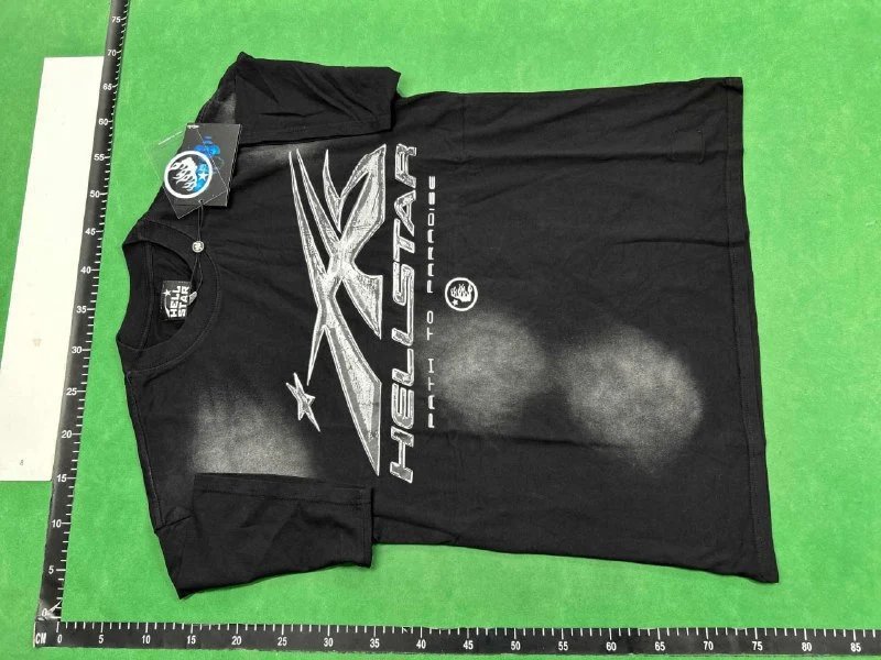 Hellstar Studios Star Graphic T-Shirt Black