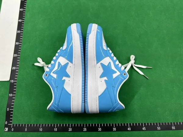 BAPE STA White Black Star Sneakers - 3