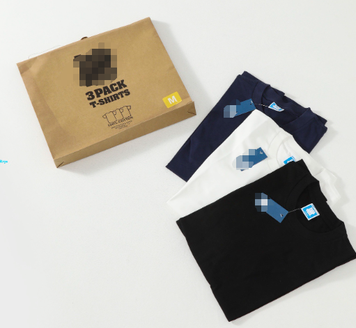 3-pack High Quality Basic T-shirts