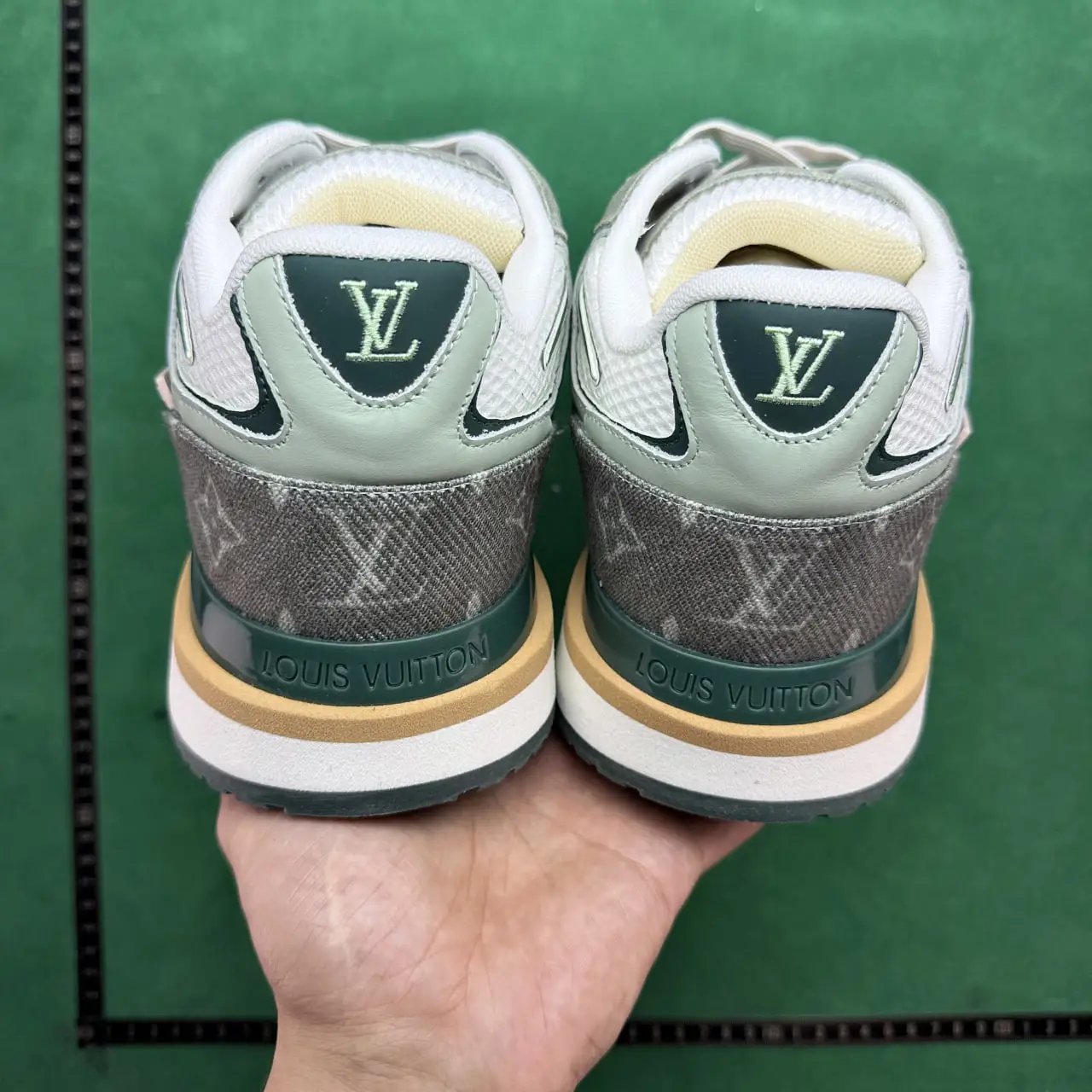 Vuitton x Football Cleats Beige Suede Sneakers - 6