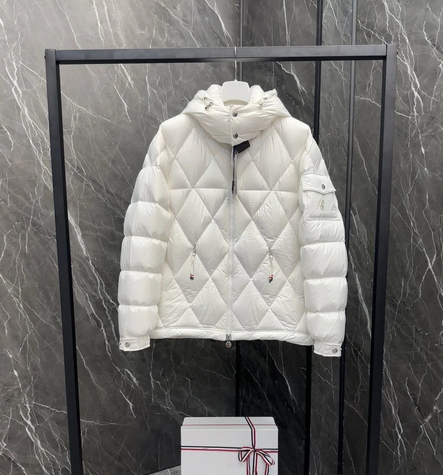 Moncler Down Jackets Hooded puffer jacket image 8