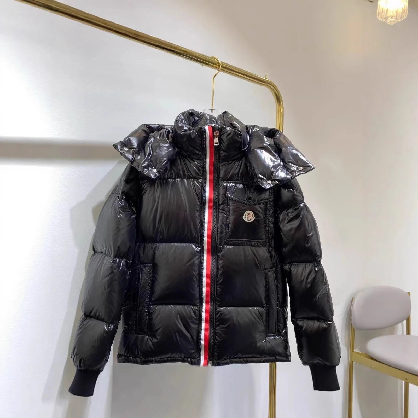 Moncler Down Jackets Hooded puffer jacket image 3