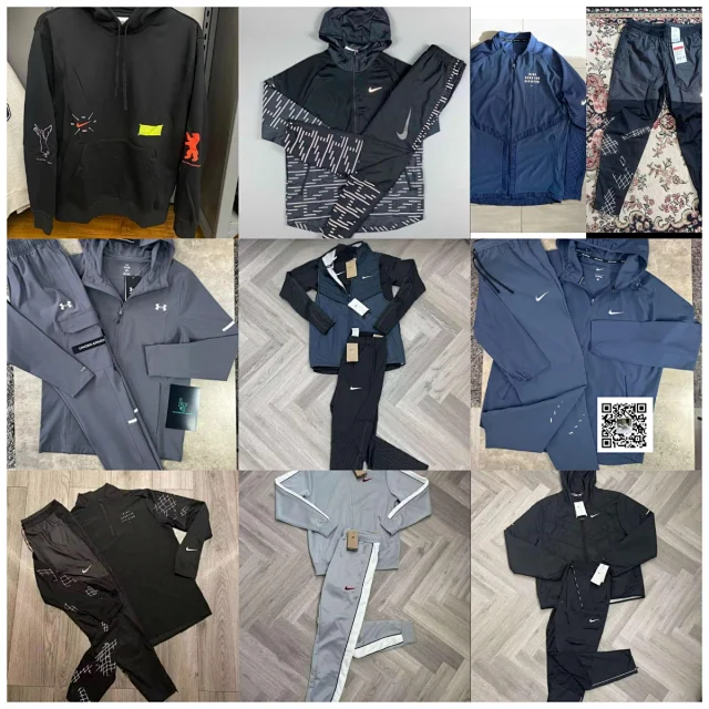 Nike Tracksuits Zip-Up Track Jacket and Pants Set product detail image 1